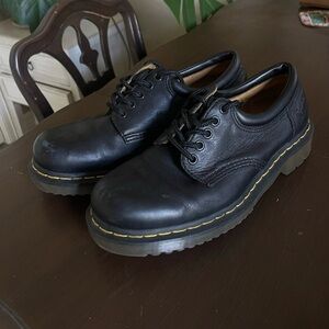 UNISEX Dr. Marten’s Nappa Leather Causal Shoes BLACK Men’s 10